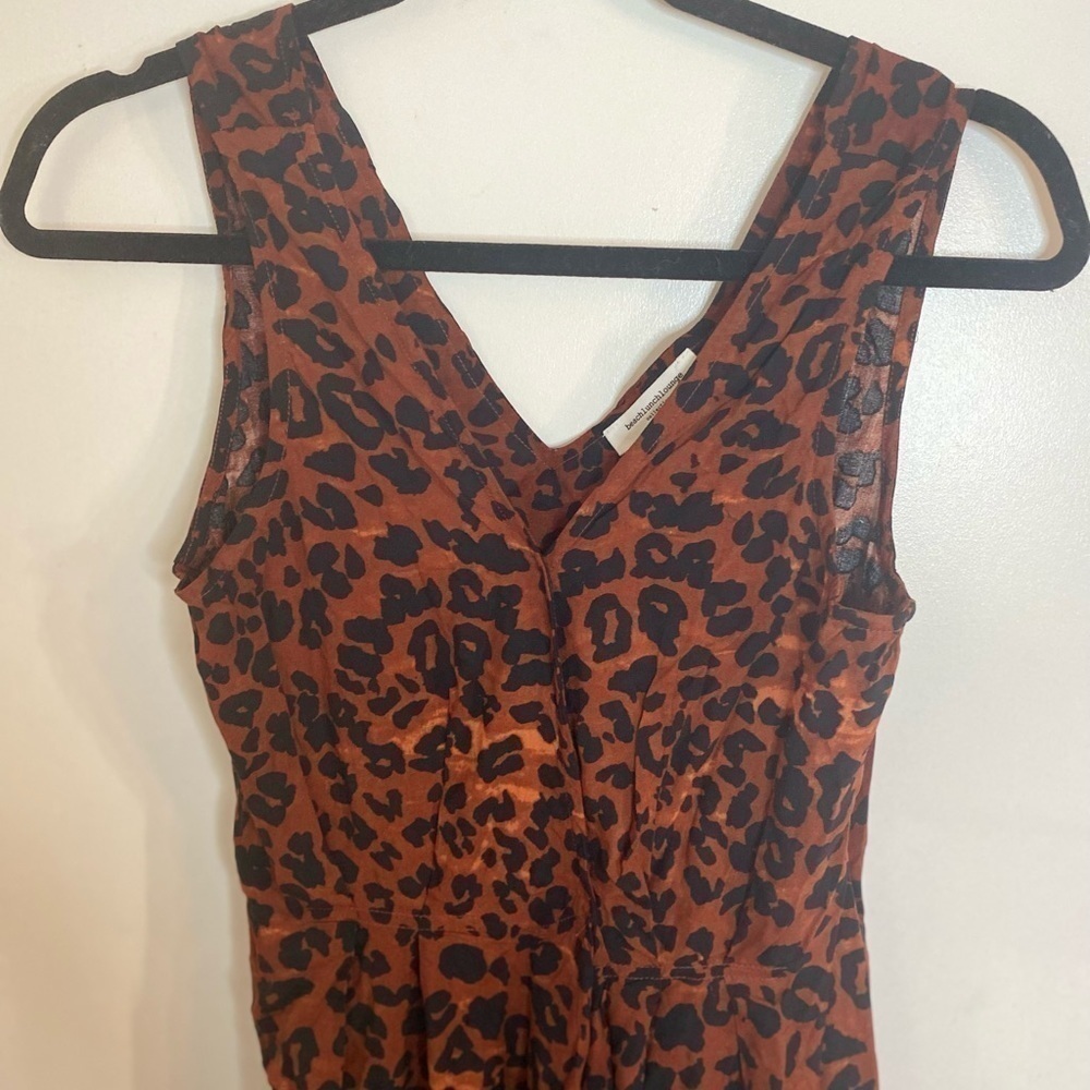 Beach lunch lounge leopard print anais midi dress - Picture 8 of 8
